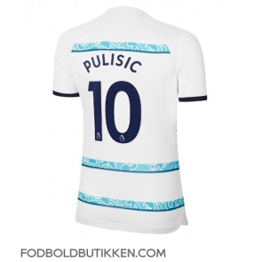 Chelsea Christian Pulisic #10 Udebanetrøje Dame 2022-23 Kortærmet